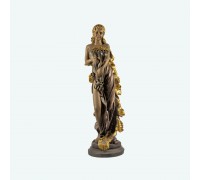 Статуя Девушка с букетом 50х50х143см