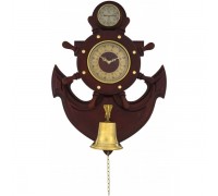 Барометр часы рында М-91 якорь сувенирный