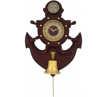 Барометр часы рында М-91 якорь сувенирный
