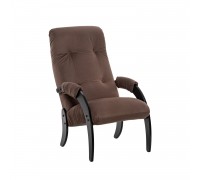 Кресло для отдыха Модель 61 Венге, ткань V 23