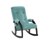 Кресло-качалка Модель 67 Венге, ткань V 43