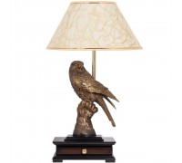 Настольная лампа с бюро Соколиная охота с абажуром №38 Пластик