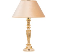 Настольная лампа Богемия Айвори с абажуром №38 Абрикос