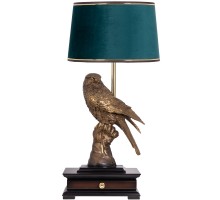 Настольная лампа с бюро Соколиная охота с абажуром Тюссо Мурена