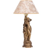 Настольная лампа Девушка с кувшином с абажуром №38 Каледония Бискотти