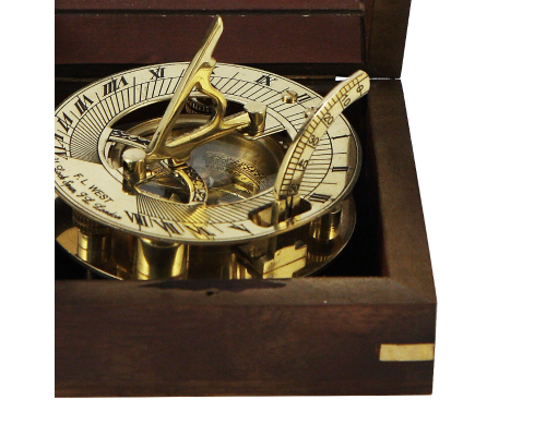 доставка Морской компас в деревянном футляре NA-16029
