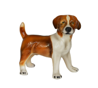 Статуэтка собаки породы джек рассел бело-рыжий CB-558-R