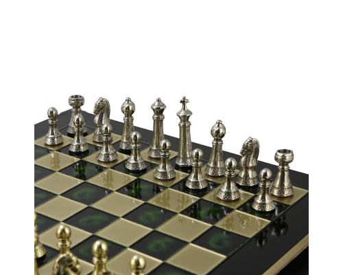 купить Шахматный набор Стаунтон турнирные MP-S-33-44-GRE