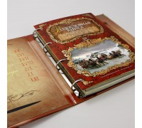 Альбом родословная книга Семейный альбом  ламинированная обложка PM-012-CA