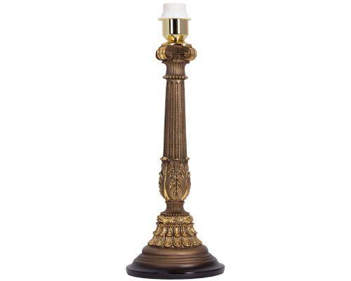 заказать Настольная лампа Колонна Испанская Бронза Тюссо Поталь-169474