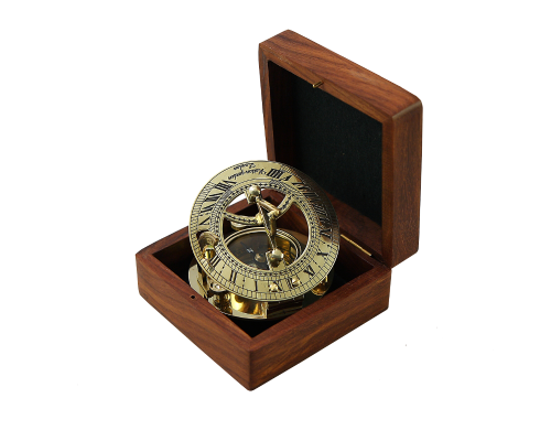 заказать Морской компас в деревянном футляре NA-1660-B