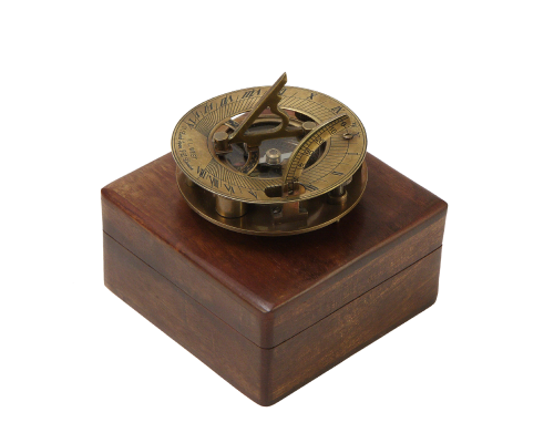 доставка Морской компас в деревянном футляре NA-1663-B