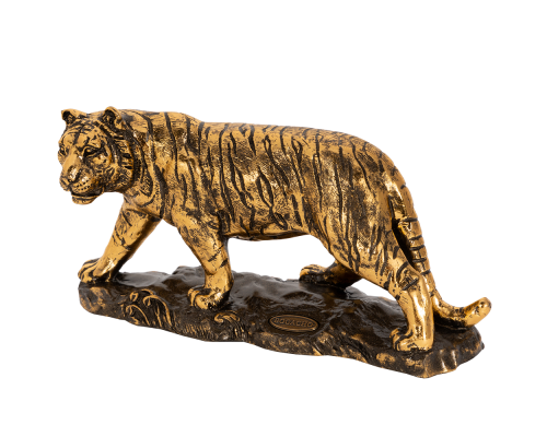 заказать Крадущийся тигр (скульптура) бронза