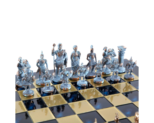 купить Шахматы эксклюзивные Греко-романский период MP-S-3-B-28-BLU