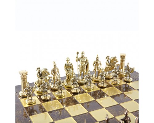 купить Шахматы эксклюзивные Греко-Романский период MP-S-3-C-28-BRO