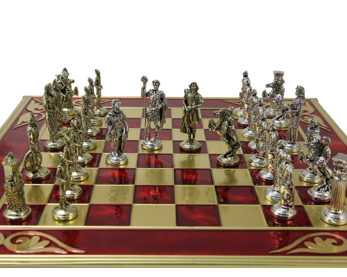заказать Шахматы подарочные  римляне vs галлы MN-513-RD-GS