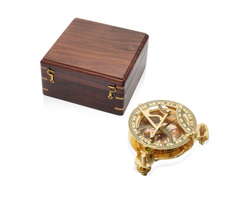 купить Морской компас в деревянном футляре NA-1693
