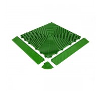 Бордюр для модульного покрытия Helex 2шт/уп, зеленый
