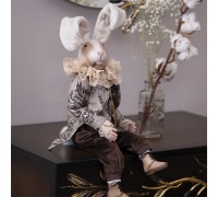 Коллекционная кукла братец кролик браун