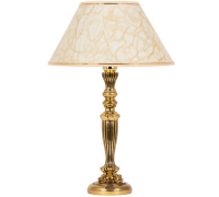 Настольная лампа Богемия Бронза Светло-желтый