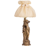 Настольная лампа Девушка с кувшином Мадлен Жемчуг-169537