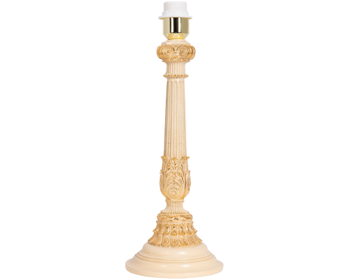 купить Настольная лампа Колонна Испанская Айвори Карамель-169561