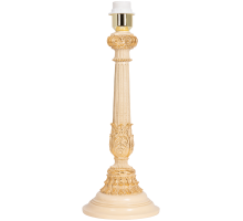 Настольная лампа Колонна Испанская Айвори Шоколад-169491