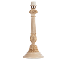Настольная лампа Колонна Испанская Айвори Тюссо Амарант-169487