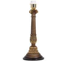 Настольная лампа Колонна Испанская Бронза Классика Капучино-169469