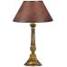 доставка Настольная лампа Колонна Испанская Бронза Шоколад-149524