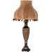 купить Настольная лампа Ваза Ребристая Бронза Классика Поталь-149031