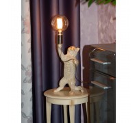 Настольная лампа кот эдисон айвори