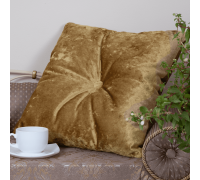 Подушка декоративная мадейра золото