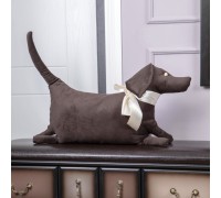 Подушка декоративная собака бетти шоколад