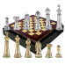 купить Шахматный набор Стаунтон турнирные MP-S-33-44-RED