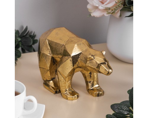 доставка Скульптура Медведь Шейн Голд