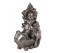 Статуэтка Маленькая Полин Античное серебро