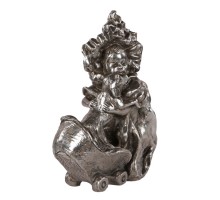 Статуэтка Маленькая Полин Античное серебро