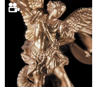 Статуэтка архангел михаил бронза