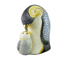 Статуэтка керамическая пингвин с пингвиненком dr-f-103