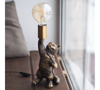 Светильник бытовой кот люмен бронза