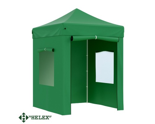 заказать Тент-шатер быстросборный Helex 4220 2х2х3м полиэстер зеленый