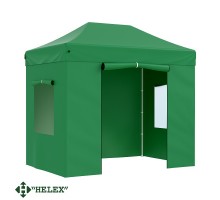 Тент-шатер быстросборный Helex 4321 3х2х3м полиэстер зеленый