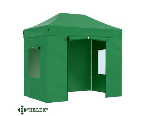 доставка Тент-шатер быстросборный Helex 4321 3х2х3м полиэстер зеленый