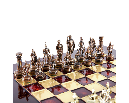 заказать Шахматы эксклюзивные Греко-Романский период MP-S-3-C-28-RED