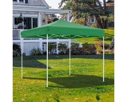 купить Тент-шатер быстросборный Helex 4331 3x3х3м полиэстер зеленый