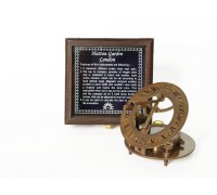 Морской компас в деревянном футляре NA-16003