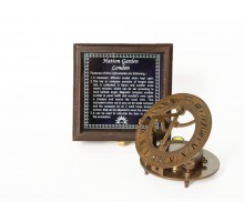 Морской компас в деревянном футляре NA-16003