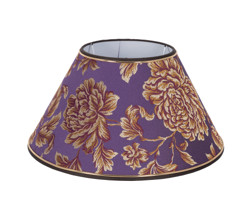 заказать Настольная лампа колонна испанская айвори маргарита фиолет