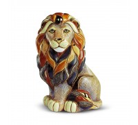 Керамическая статуэтка лев, wild life collection DR-1008